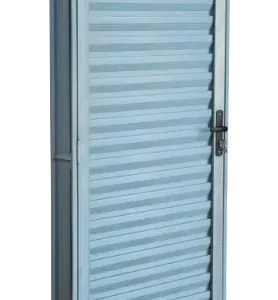 Porta Veneziana De Aço 210X80 Plus